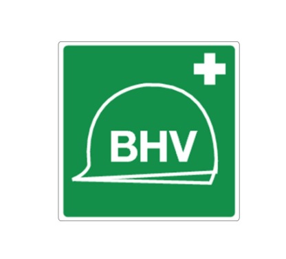 BHV materiaal pictogram sticker vinyl € 2.59